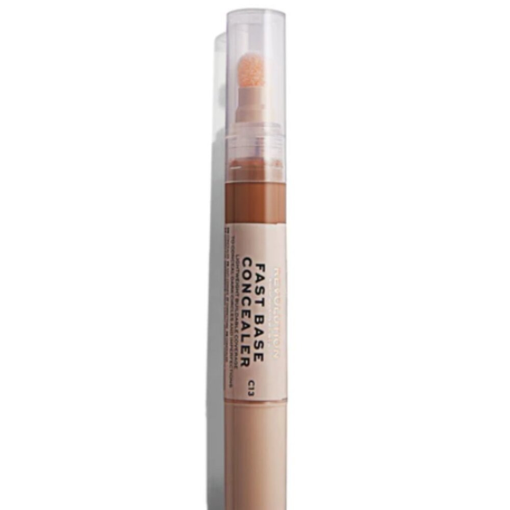Makeup Revolution Fast Base Concealer Lightweight Buildable Coverage  – C13 New